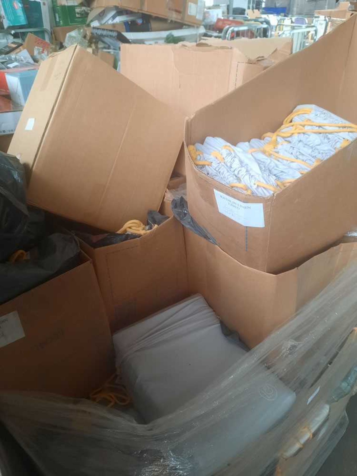 +VAT Pallet of approximately 14 boxes of assorted Loom and Last curtains with some bedding - Image 2 of 2