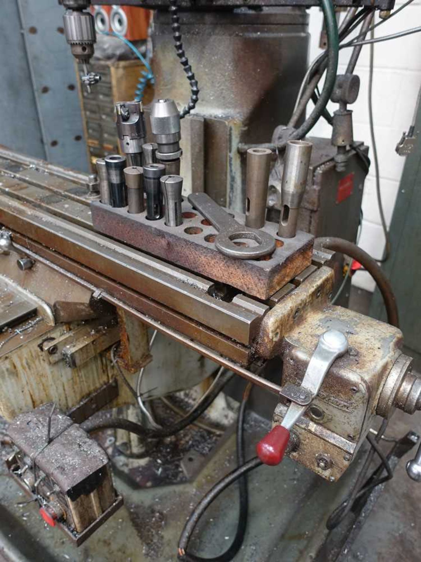 +VAT Adcock & Shipley Bridgeport universal milling machine, serial no: 2826807780, with Anilam - Image 3 of 3