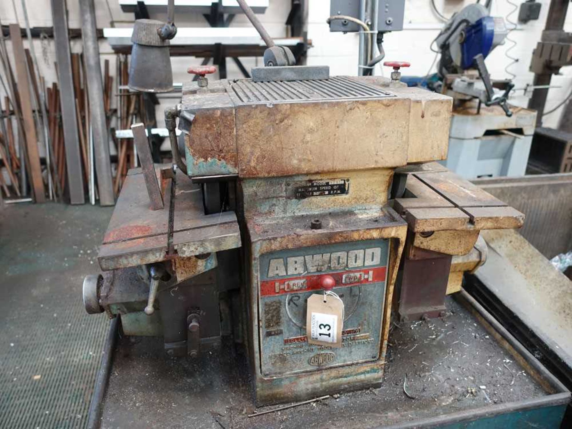 Abwood model TG170 diamond lap tool and cutter grinder, serial no: 44 - Image 2 of 2