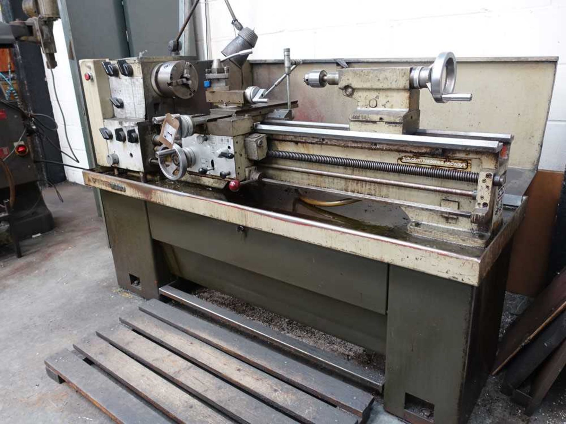 +VAT Harrison M300 36" x 6" swing gap bed centre lathe, serial no: 148/941