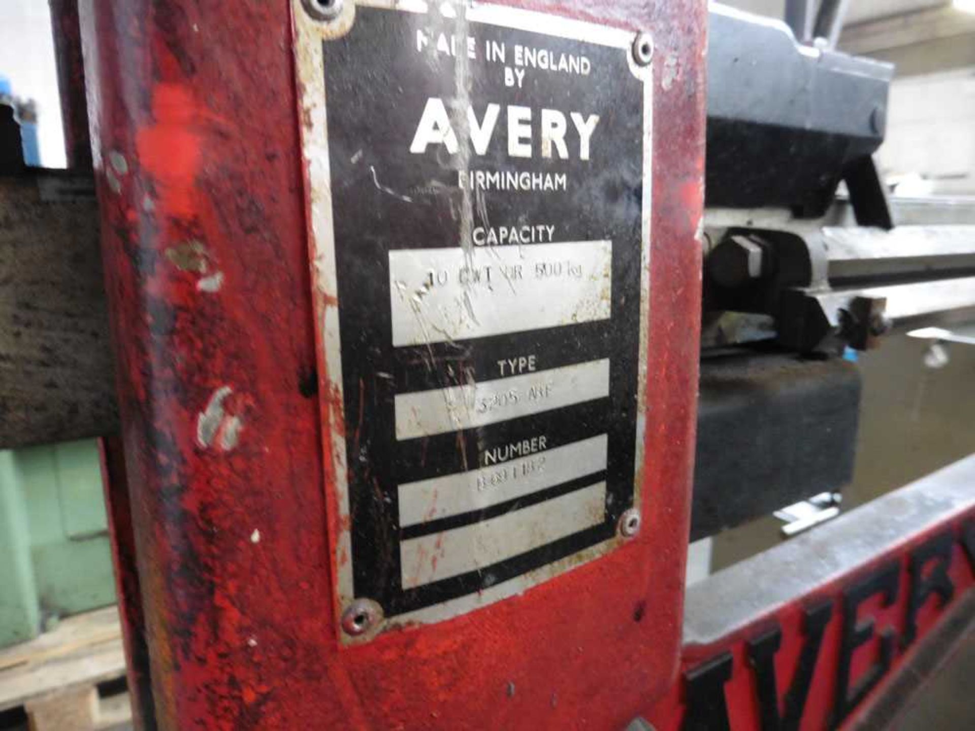 +VAT Avery platform weighing scales - Image 2 of 3