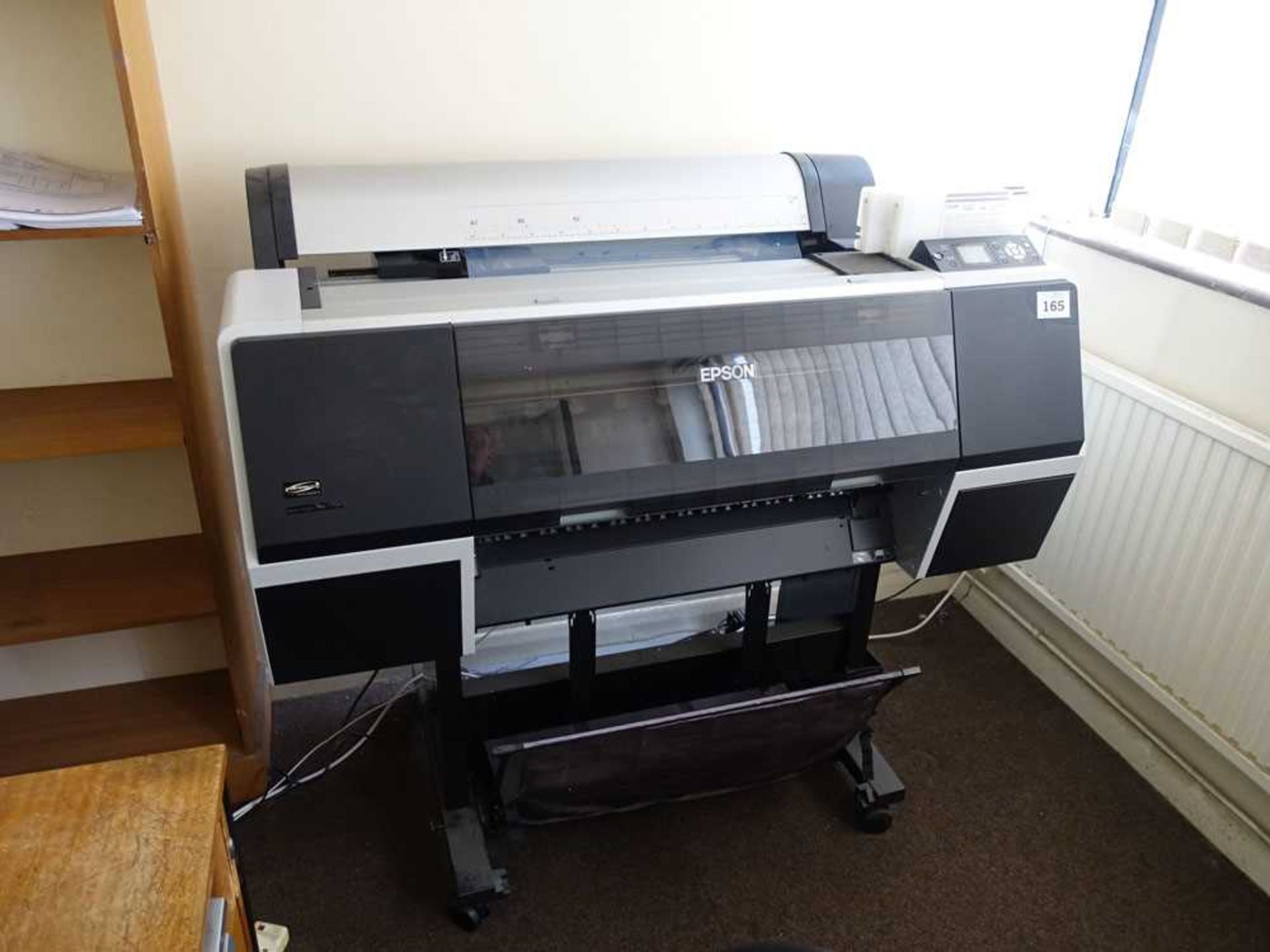 +VAT Epson Stylus Pro 7700 wide format printer with Fujitsu PC, flatscreen monitor, keyboard and