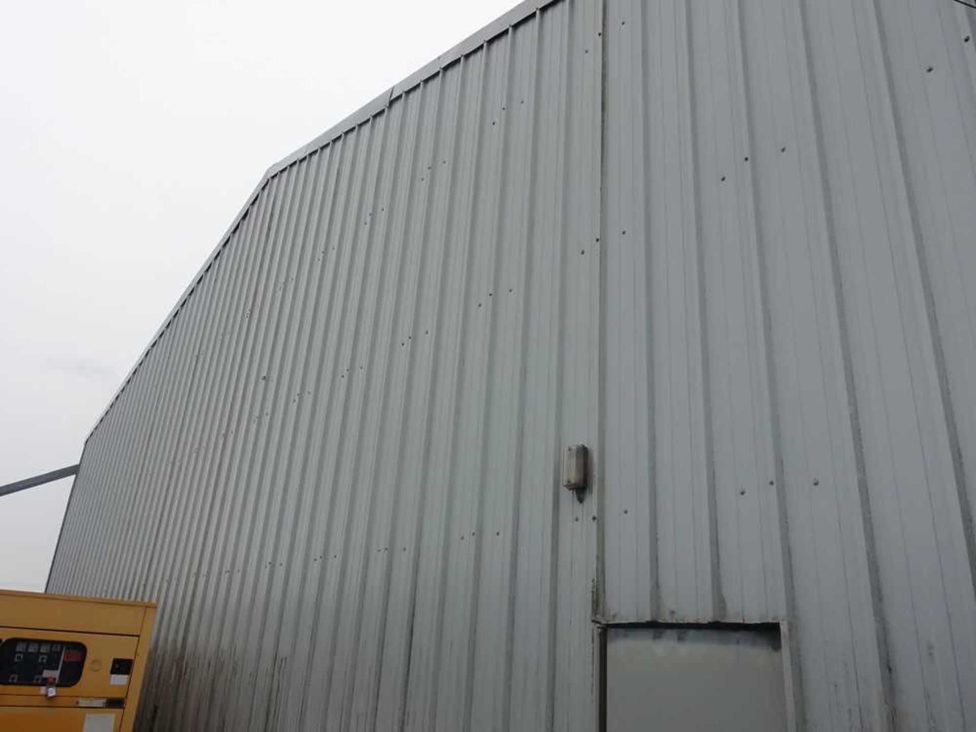 +VAT Clearspan steel framed building with Kingspan roof and cladding panels. One sixth of the - Image 16 of 18