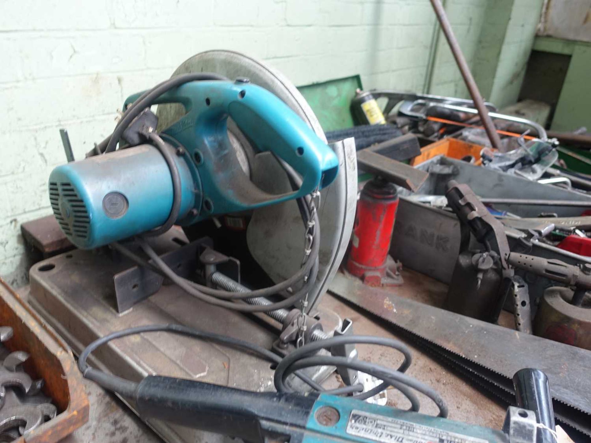 +VAT Makita cut off saw and Makita 180mm disc cutter - Image 2 of 2