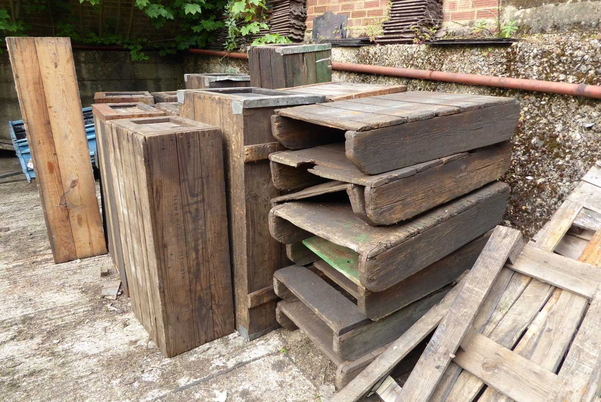 +VAT Quantity of timber pallets and packing boxes - Image 2 of 2