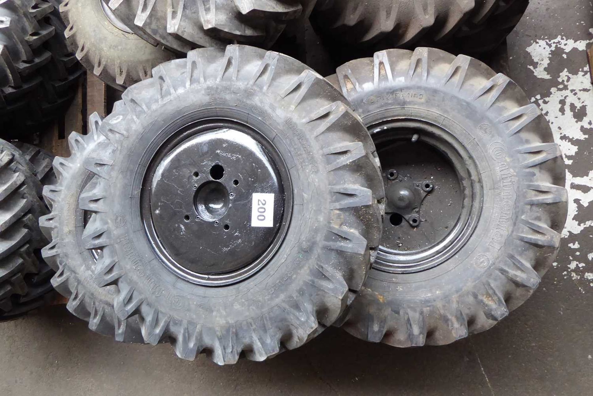 +VAT 5 Continental 7-12 wheels and tyres - Image 2 of 2