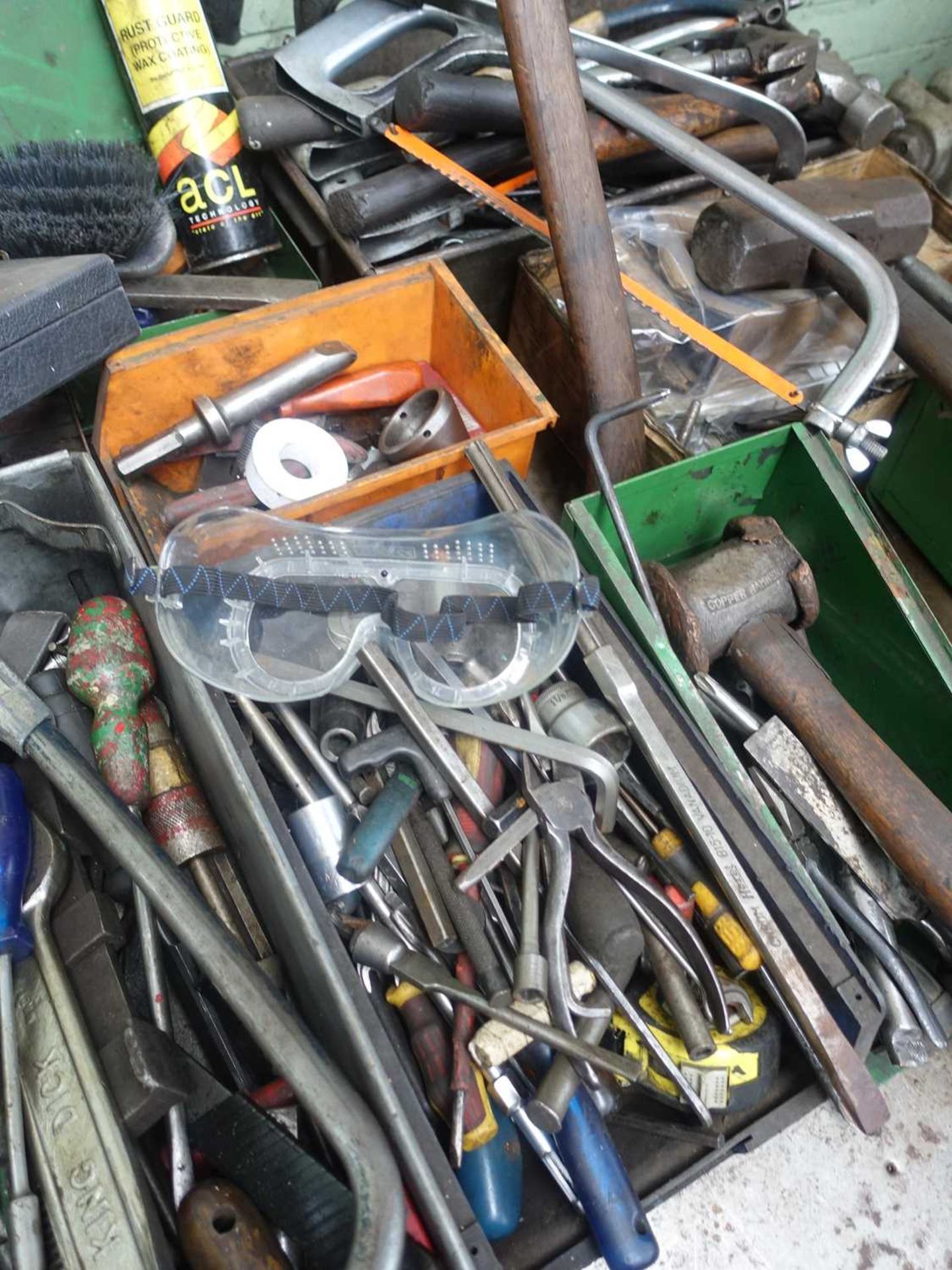 +VAT Range of handheld engineers and other tools together with blow lamps, saws, axe etc - Image 3 of 5