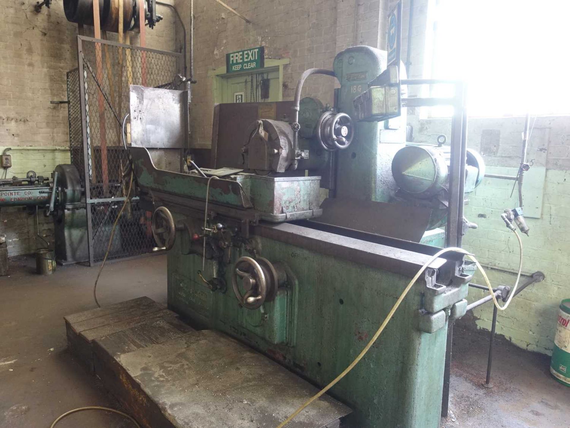 +VAT Churchill surface grinder Important note This lot is large and may require clearing from the
