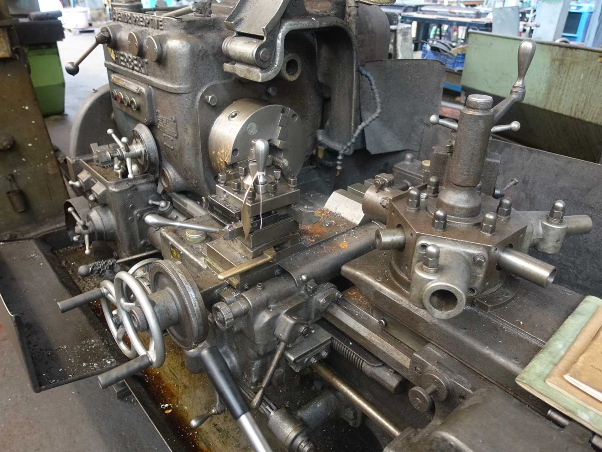 +VAT Herbert 4 Senior - Preoptive capstan lathe Important note This lot is large and may require - Image 4 of 8