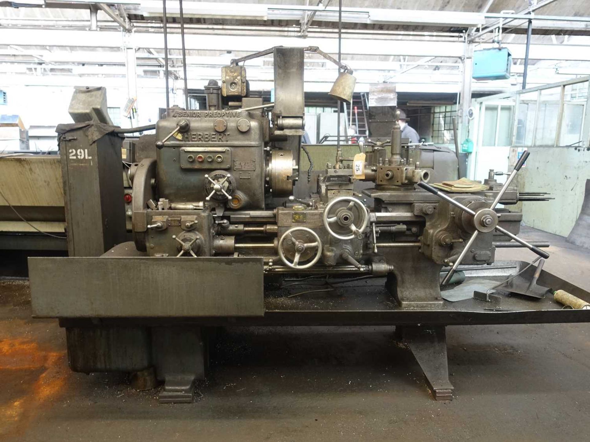 +VAT Herbert 4 Senior - Preoptive capstan lathe Important note This lot is large and may require