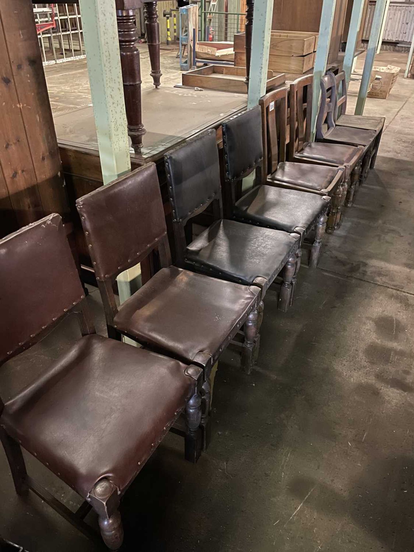 +VAT 8 assorted chairs