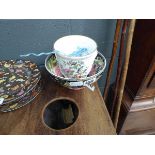 Maling floral patterned bowl plus an Ainsley pot