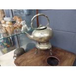 Brass spirit kettle