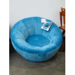 True innovations fabric swivel chair