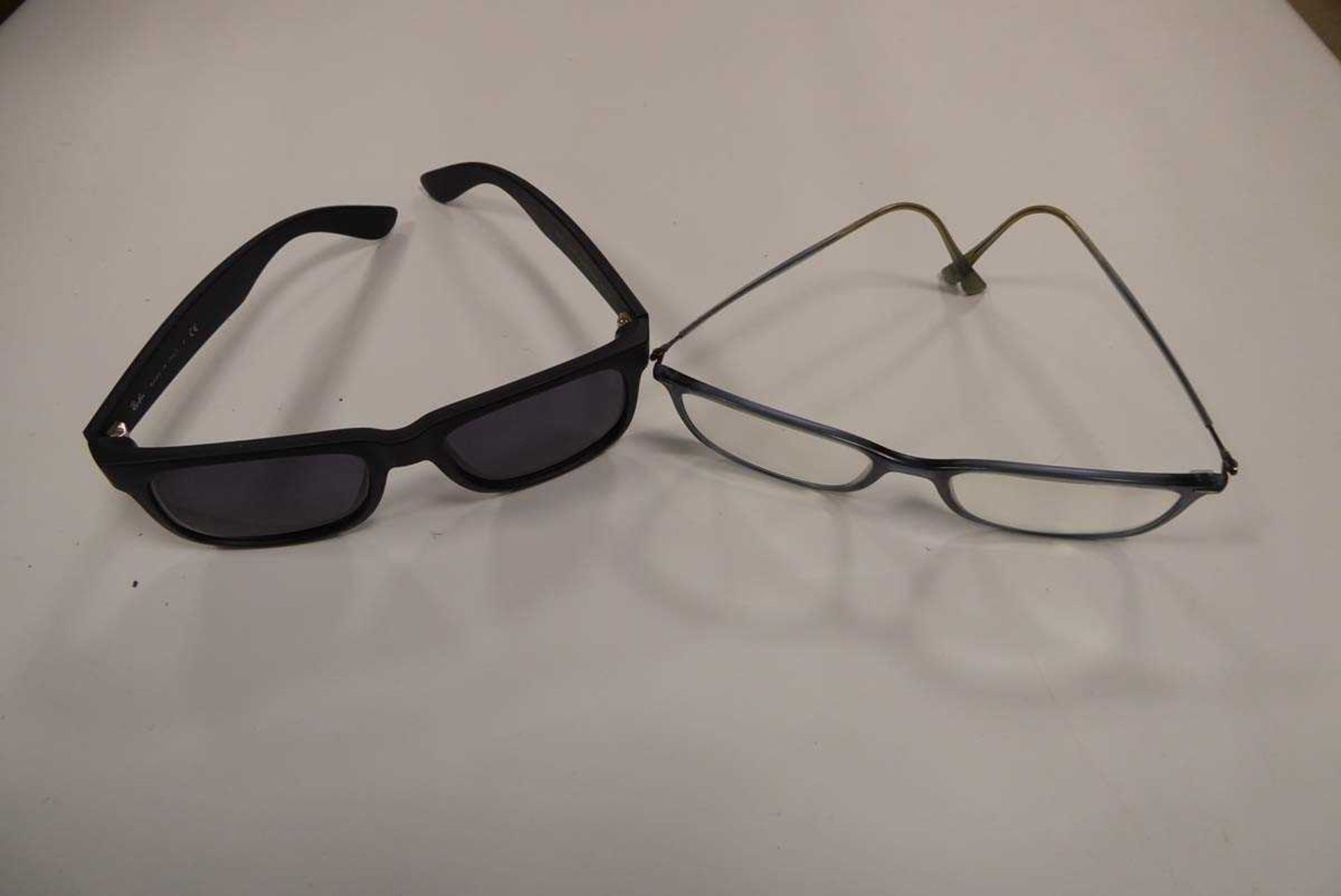 2 x Ray-Ban frames, 1x sunglasses, includes Justin and Light Ray models