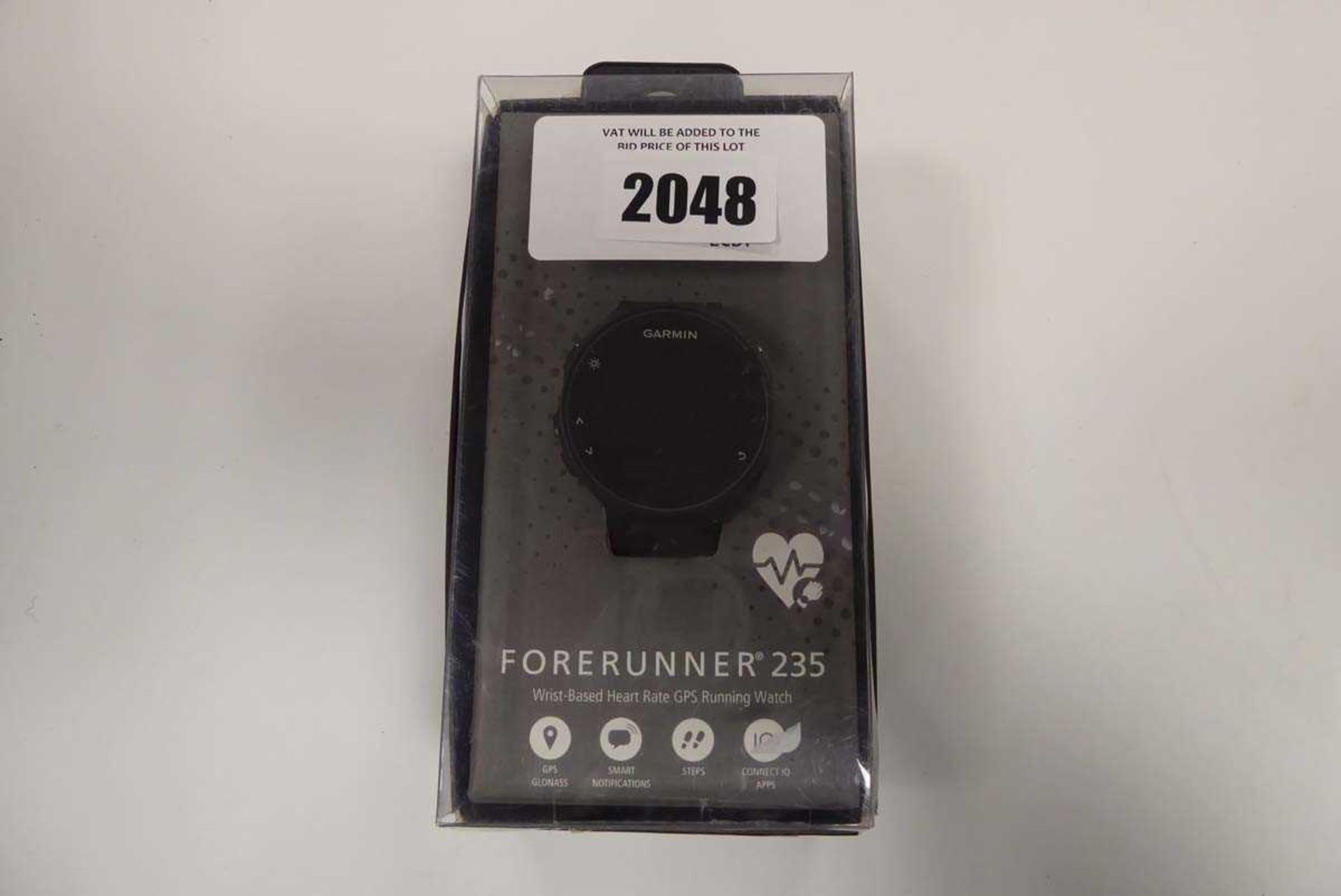 +VAT Garmin 4 runner 235 smart watch activity tracker, etc