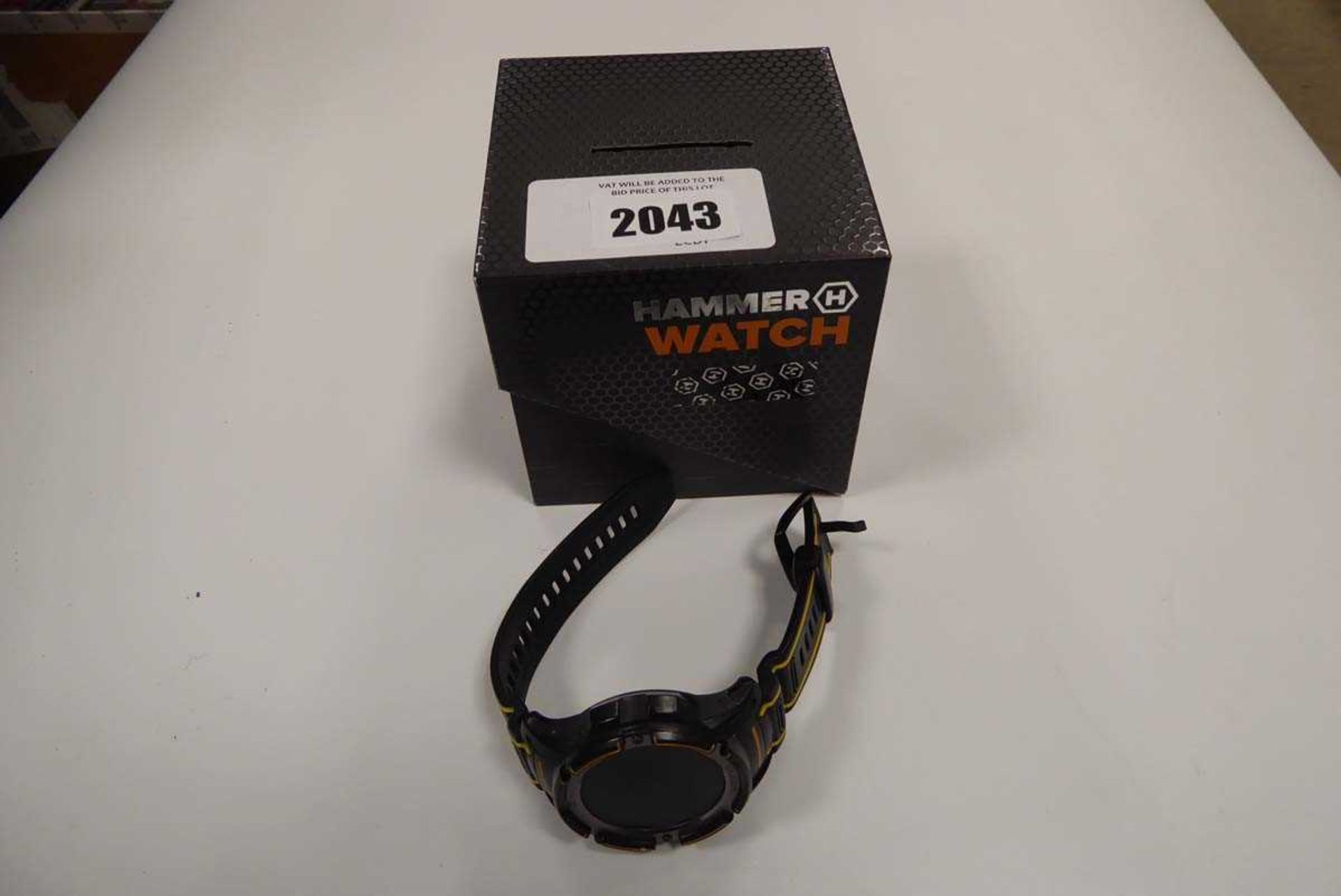 +VAT Hammer smart watch in box model no. HMW01