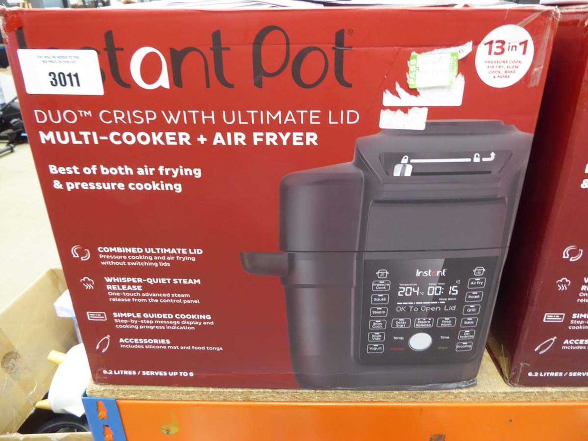 +VAT Instantpot multi cooker and air fryer