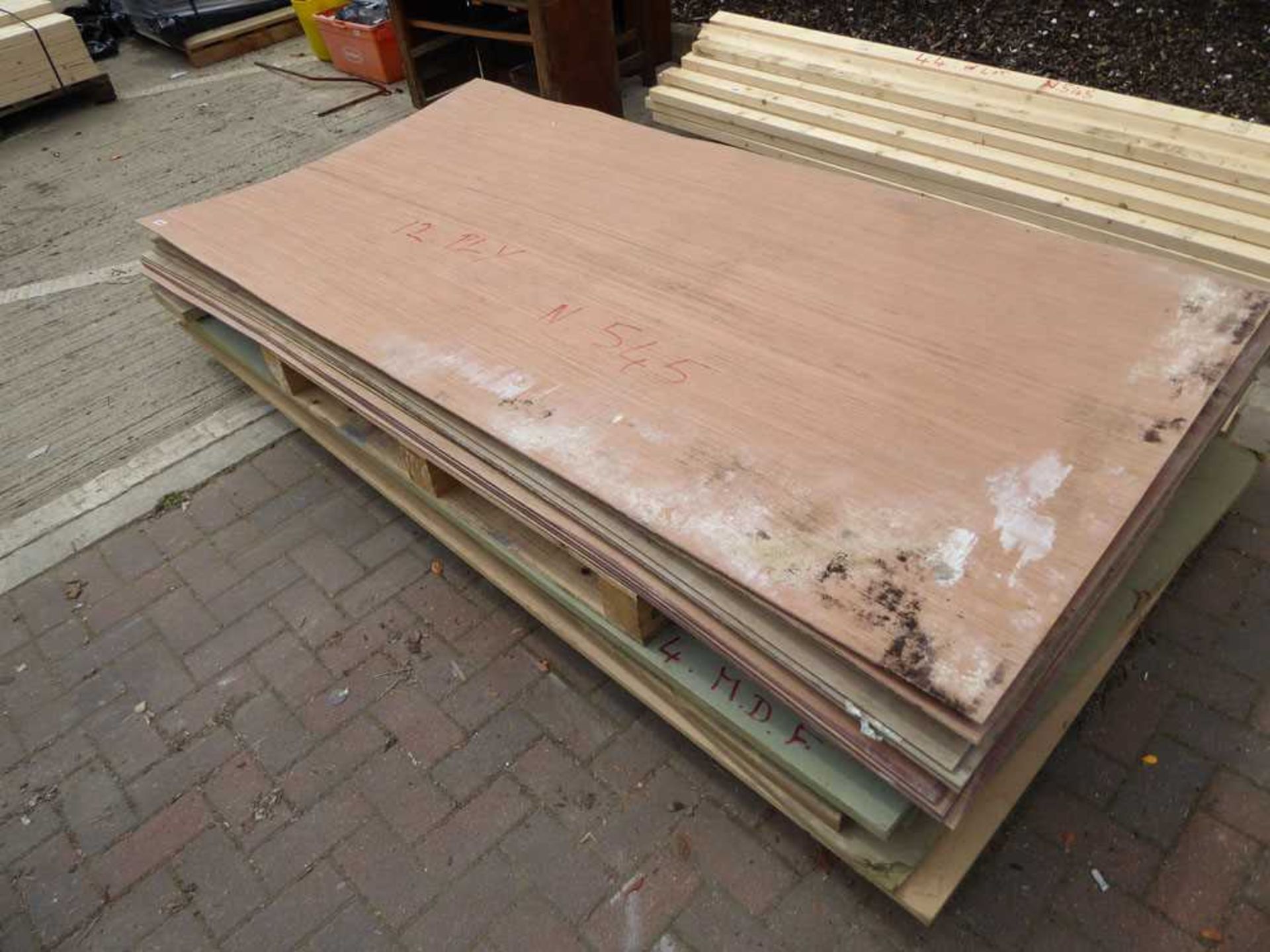 Approx. 12 sheets of ply and MDF board