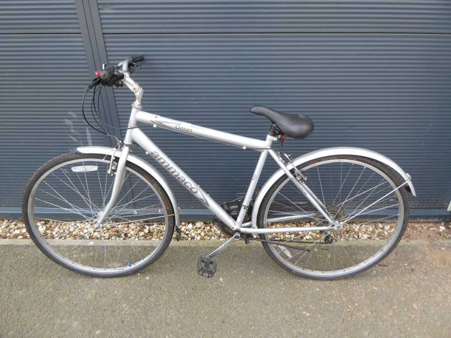 Silver Ammaco gents bike