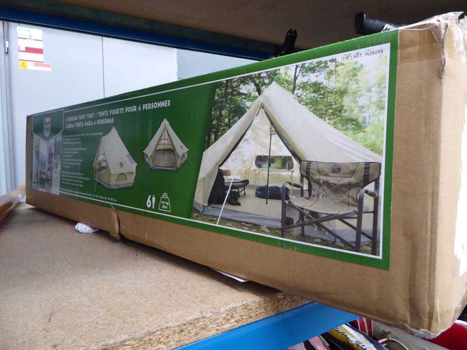 +VAT 6 person yurt tent