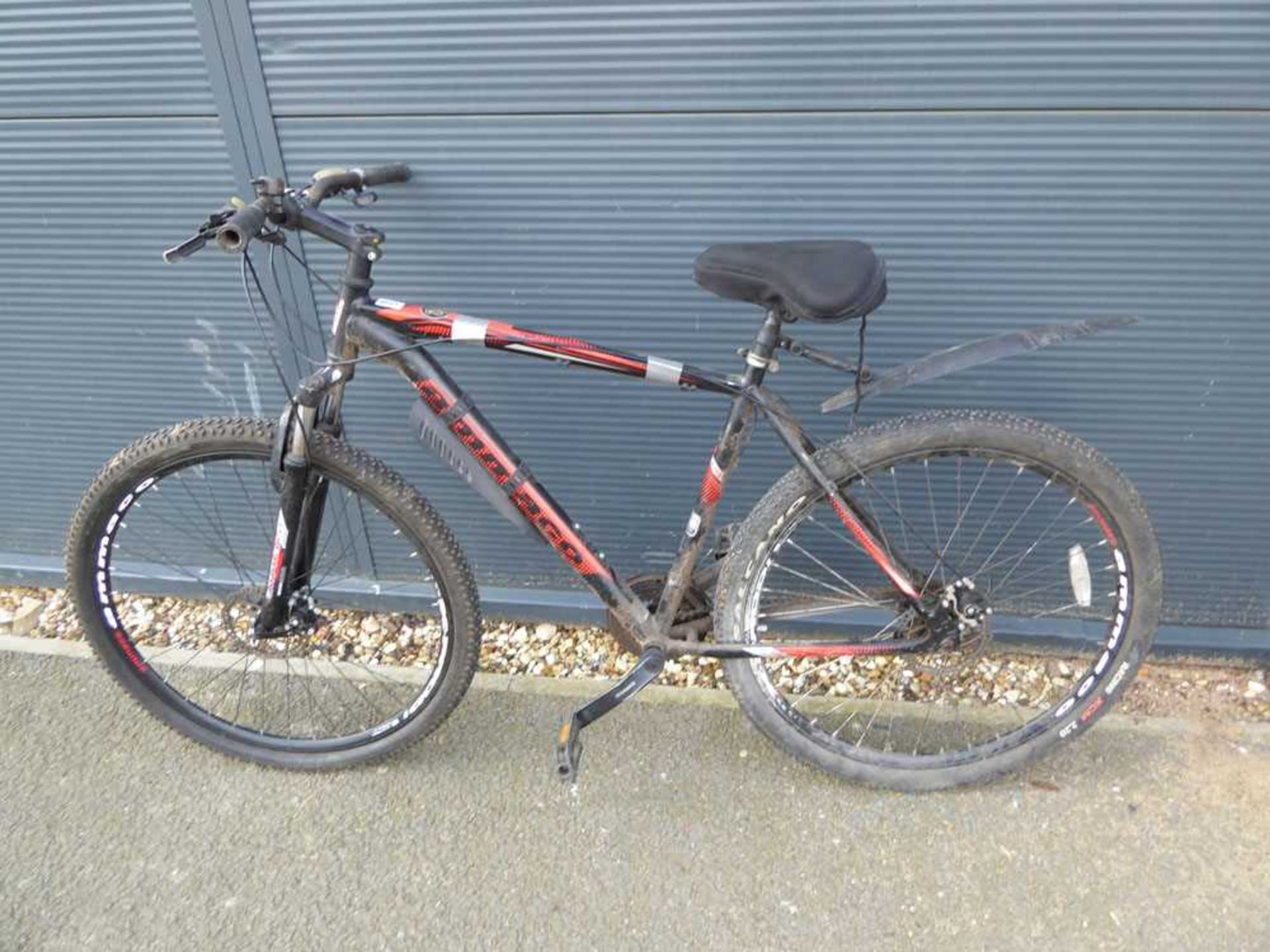 Ammaco black and red gents mountain bike