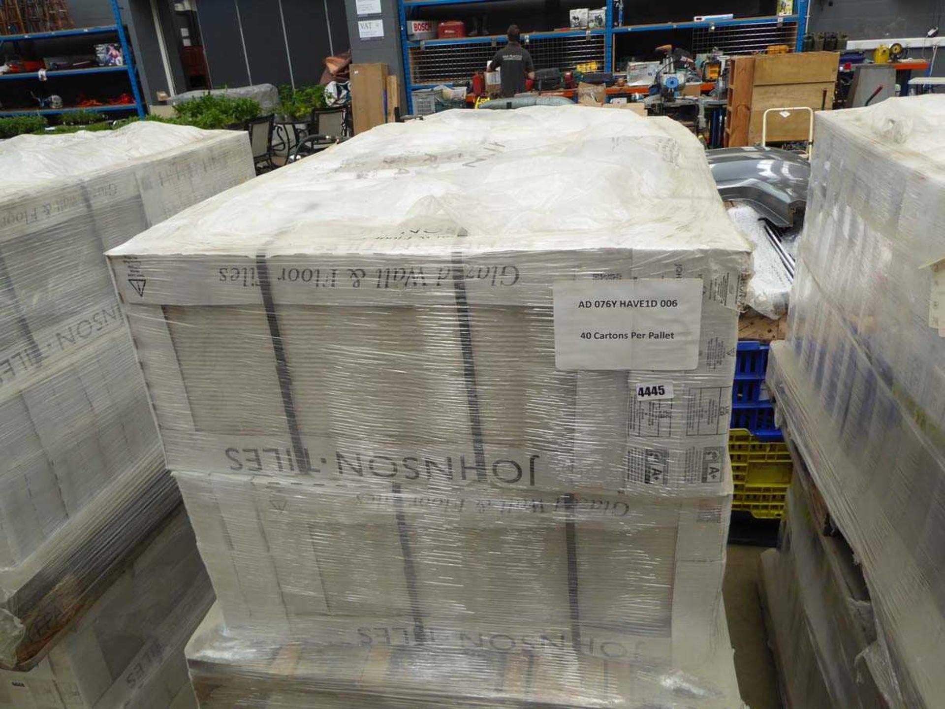 Pallet of 40 packs of sand ridge décor wall tiles - Image 2 of 2