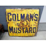 Colman's Mustard sign
