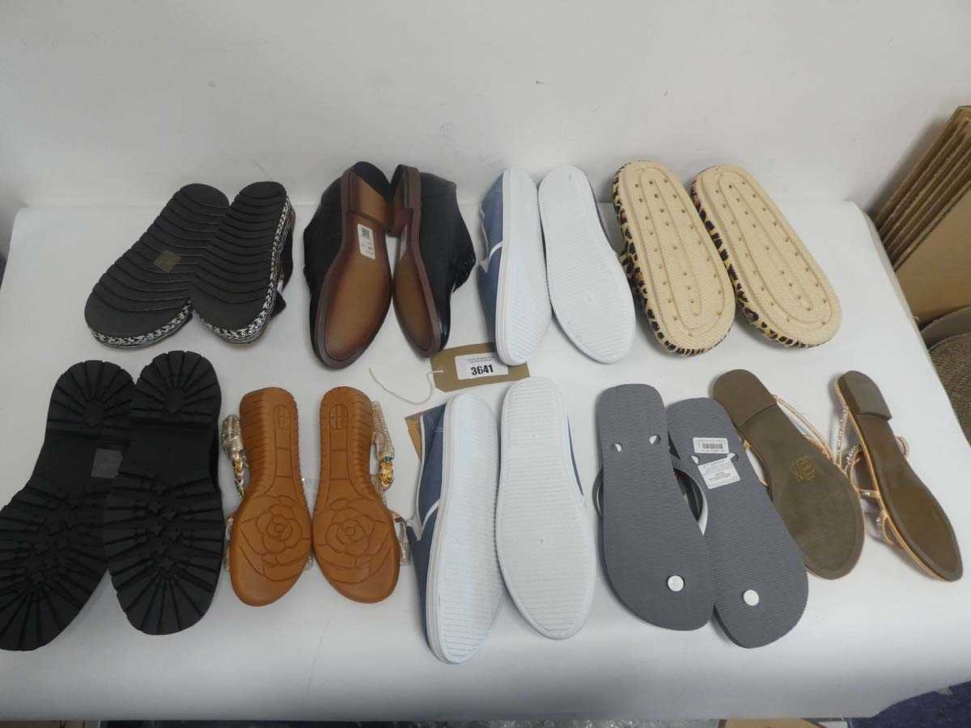 +VAT 9 pairs of sandals/shoes in various styles and sizes to include ASOS etc - Image 2 of 2