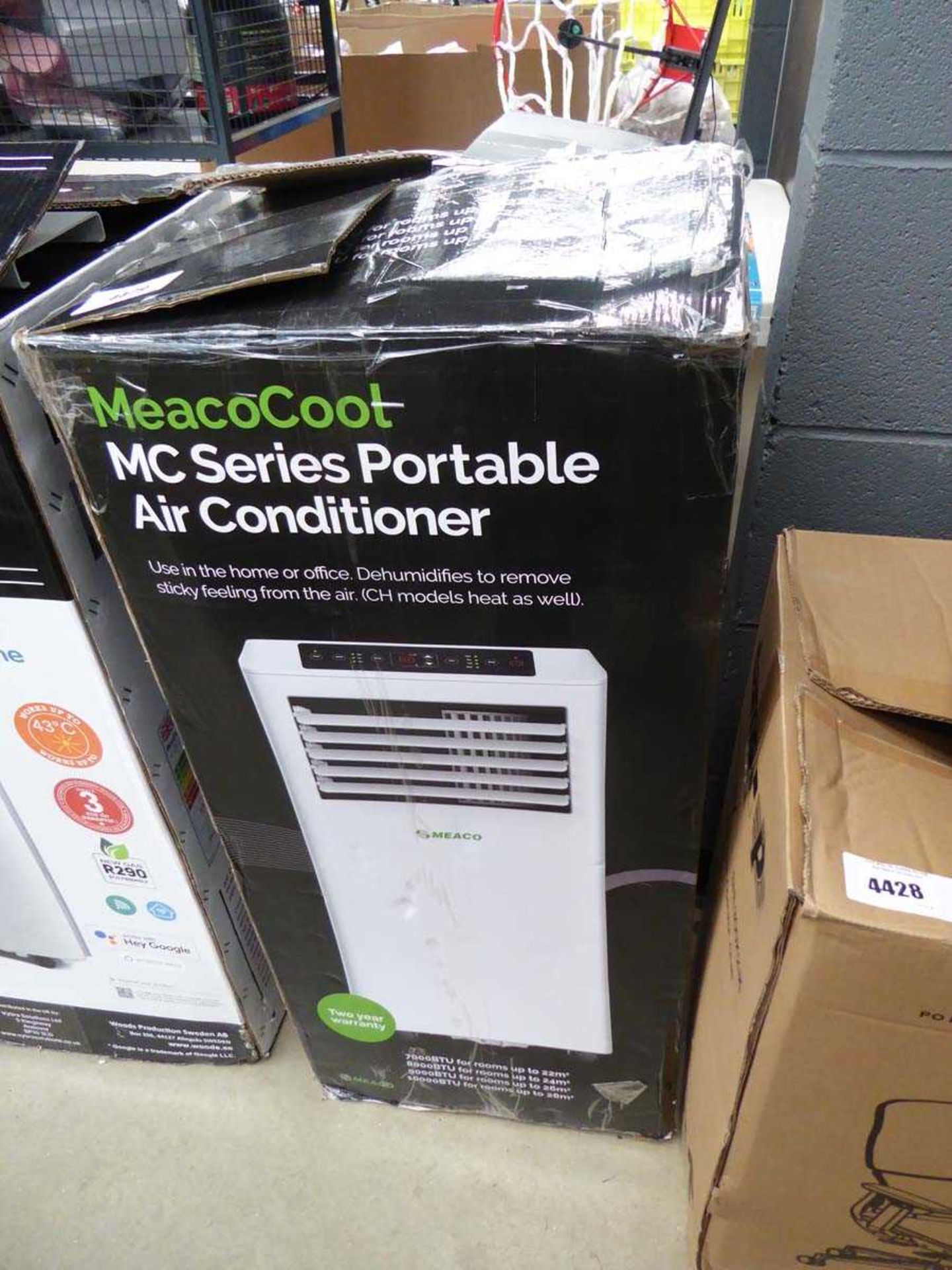 +VAT Boxed Meaco cool air conditioner