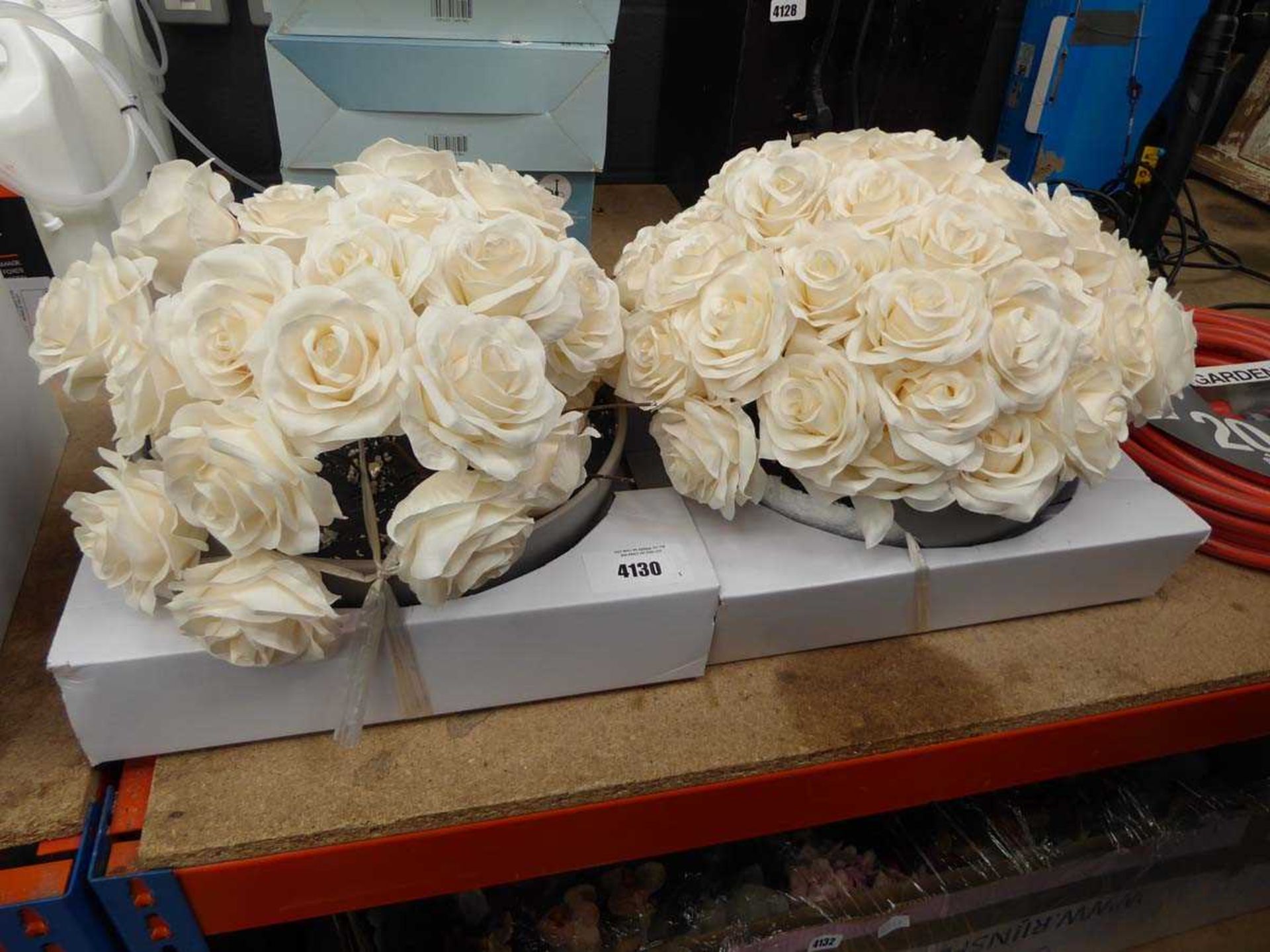 +VAT 2 artificial rose bouquets