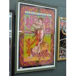 Reproduction Janis Joplin advertising poster