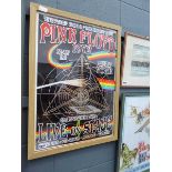 Reproduction Pink Floyd advertising poster