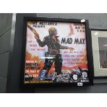 Replica Mad Max advertising poster