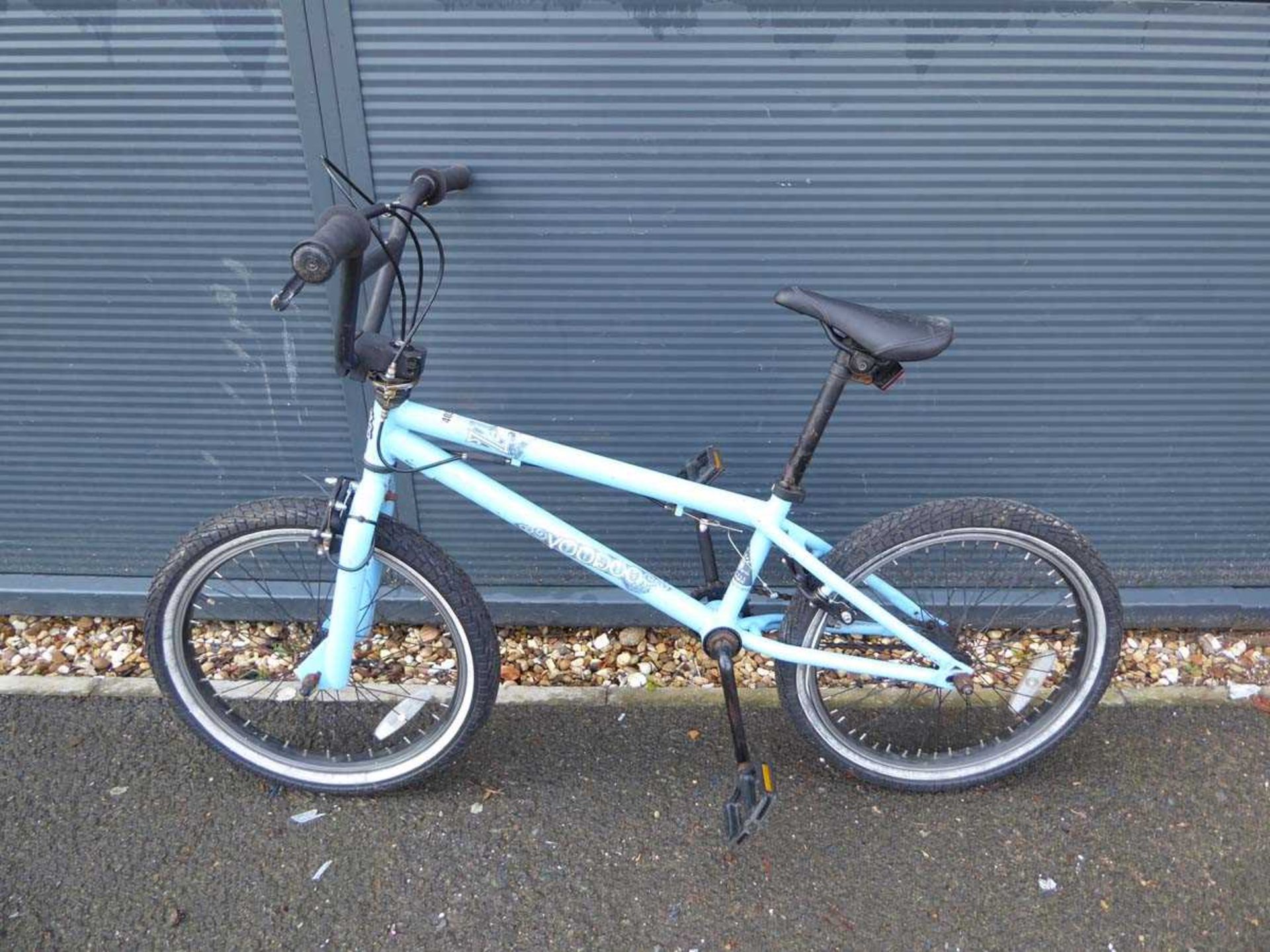 Voodoo blue BMX