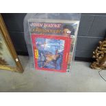 John Wayne jigsaw picture plus Pocahontas posters