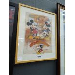 Mickey and Mini Mouse print