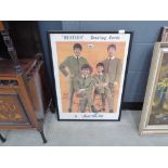 The Beatles Advertising Poster for their range of greeting cards