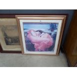 Pre-Raphaelite print - flaming June