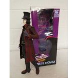 18" motion activated model of Jonny Depp's Willy Wonka, produced by NECA reel toys, boxed