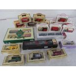 Boxed set of 4x M&S die cast tradesman's vehicles by Days Gone, 6x Royal Mail van by Days Gone,