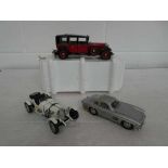2x scale Mercedes Benz model vehicles by The Franklin Mint including; 1935 770 K Grosser and 1954