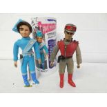 2x 14" porcelain Thunderbirds dolls; Scott Tracy boxed with COA, and Captain Scarlett