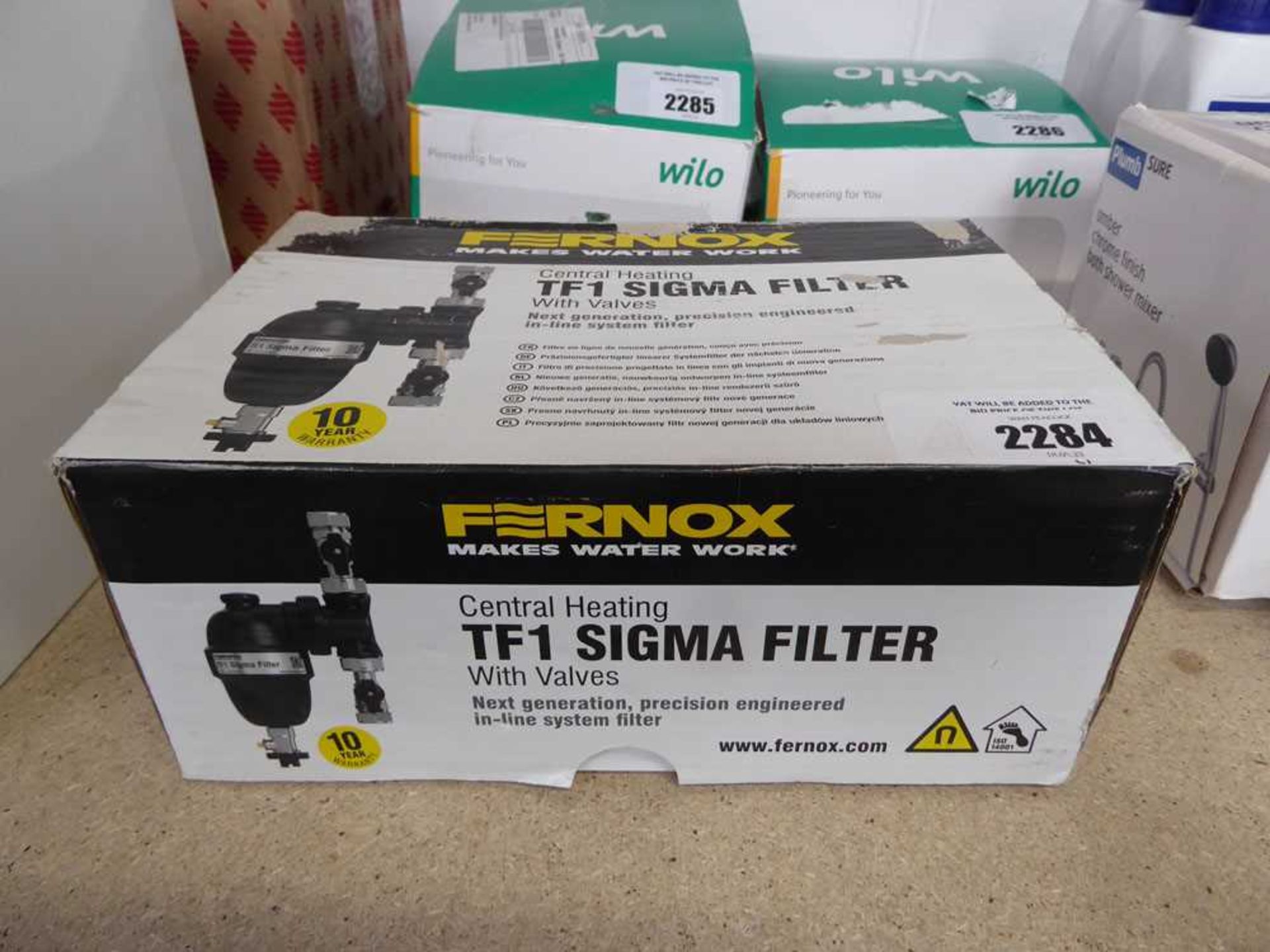 +VAT Boxed Fernox central heating TF1 Sigma filter