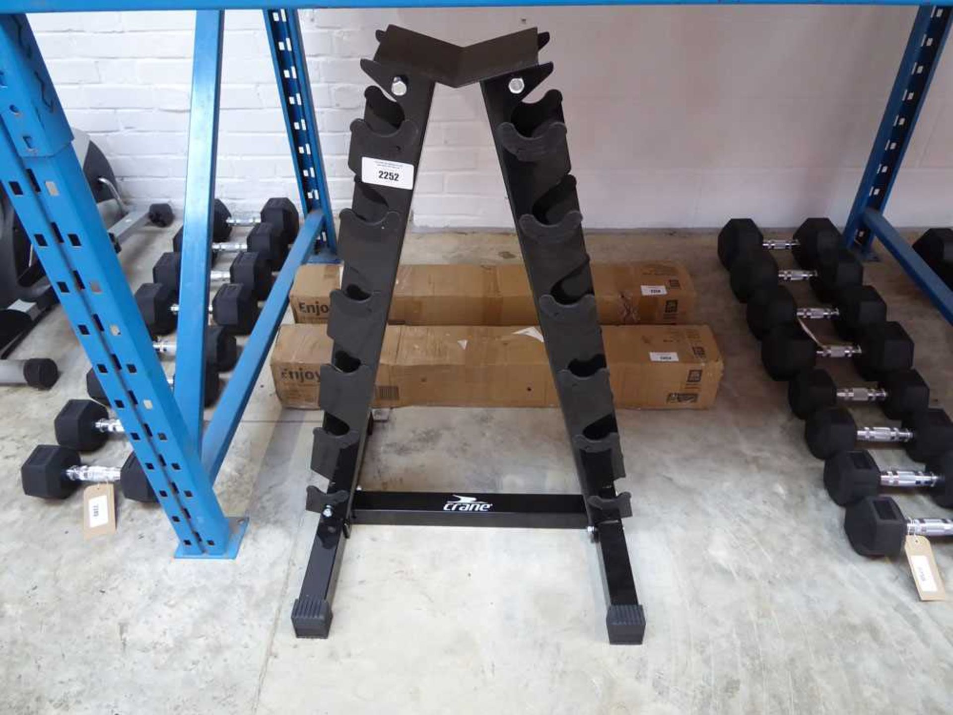 +VAT Crane dumbbell storage tree