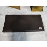 +VAT Brown padded non-slip mat