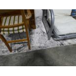 +VAT Large grey and beige mottled rug (approx. 6'x9')