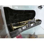 Cased trumpet by Jupiter