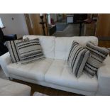 +VAT 8 natural fibre black and beige cushions