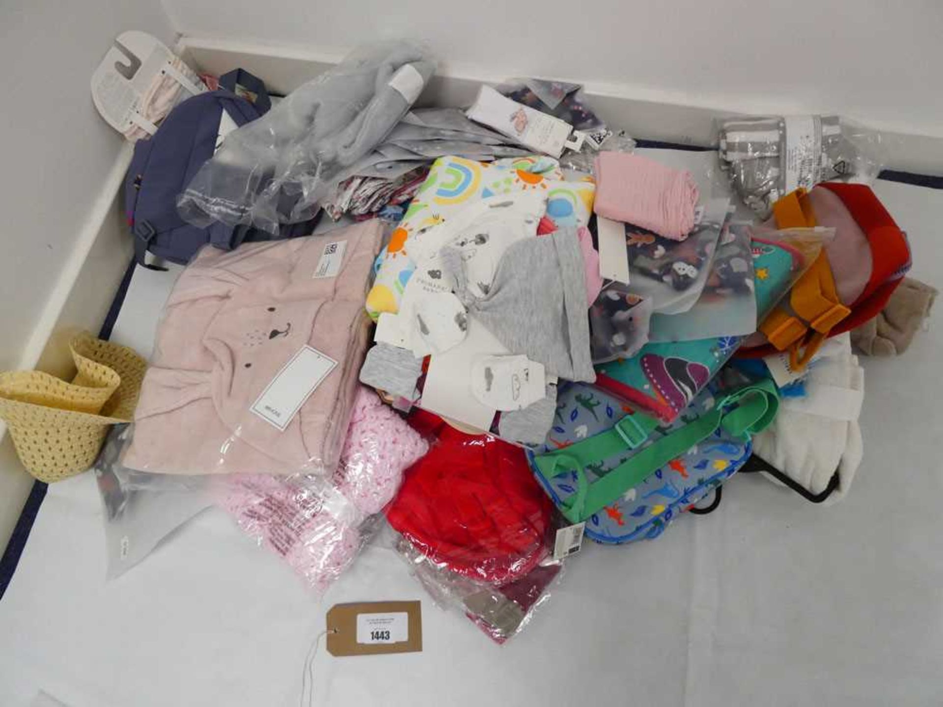 Selection of various baby accessories